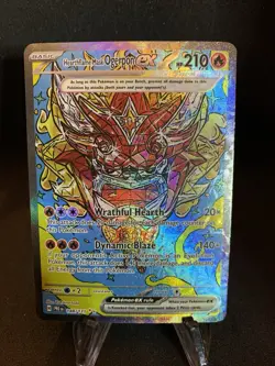 Pokemon TCG-Hearthflame Mask Ogerpon ex 148/131 SIR Sv: Prismatic Evolutions - Image 1