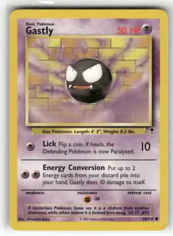 Gastly Legendary Collection Common Pokemon Near Mint or Better - Image 1