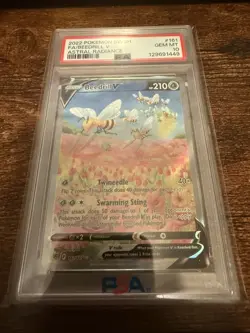 PSA 10 Beedrill V 161/189 Pokemon Astral Radiance Alternate Art 2022 GEM MINT - Image 4