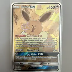 Pokemon Eevee GX SM233 SM Promo GX Holo Basic HP160 English TCG - Image 1