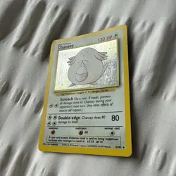 Pokemon TCG Chansey Base Set 3/102 Holo Unlimited Holo Rare - Image 2