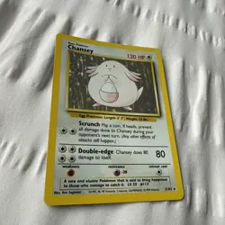 Pokemon TCG Chansey Base Set 3/102 Holo Unlimited Holo Rare - Image 3