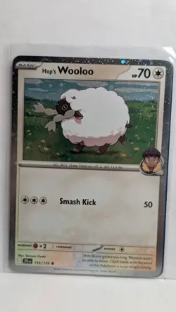 Hop's Wooloo (135/159) + Hop's Dubwool (136/159) - Pokemon - Cosmos Holo - Image 1