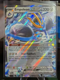 Pokemon TCG Empoleon EX 70/94 | Phantasmal Flames double Rare Holo | NM/M - Image 1