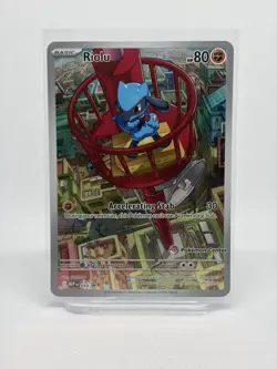 Riolu 010 Mega Evolution Promo Pokemon Center Holo 80 HP - Image 1