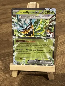 Teal Mask Ogerpon ex - 025/167 - Play! Pokemon Stamped - Prize Pack - Image 1