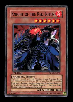 Stardust Overdrive #SOVR-EN032 Knight of the Red Lotus - Image 1