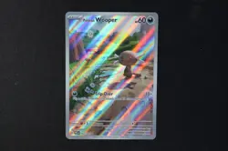 Paldean Wooper 102/094 Holo Shiny Pokemon TCG Card Phantasmal Flames NEAR MINT - Image 1