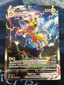 Jolteon VMAX SWSH184 SWSH: Sword & Shield Promo Cards Holo NM-M Unplayed 1 - Image 1