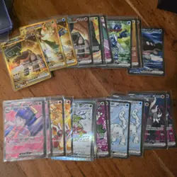 28x English Pokemon TCG SR card lot paldea evolved - Image 1