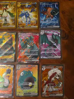 28x English Pokemon TCG SR card lot paldea evolved - Image 3