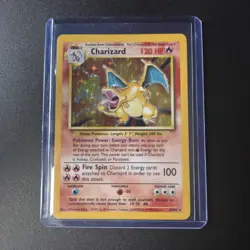 Charizard 4/102 Base Set 1999 Holo Pokemon Card WOTC Vintage - Image 1