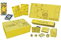 Pokemon 25th Anniversary Golden Box Chinese Card Game Sealed Set - Image 1