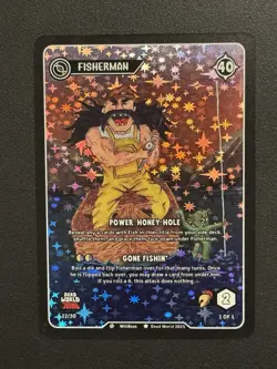 Dead World TCG Fisherman 22/30 Rising Mini Set Holo Rare Card 2025 - Image 1