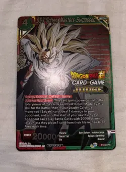 SS3 Son Gohan, Masters Surpassed Dragon Ball Super Card game Judge Foil Promo - Image 1