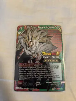 SS3 Son Gohan, Masters Surpassed Dragon Ball Super Card game Judge Foil Promo - Image 2