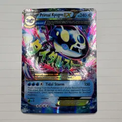 Pokemon Primal Kyogre EX Full Art Ultra Rare Holo XY - Primal Clash 55/160 Card - Image 1