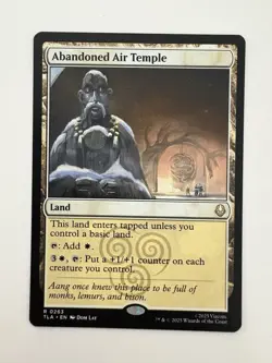 Abandoned Air Temple MTG Magic the Gathering Card NM Near Mint TLA - Image 1