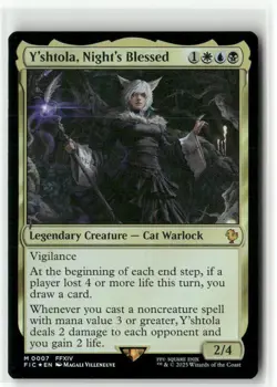 Y'shtola, Night's Blessed FOIL Commander FINAL FANTASY MTG NM - Image 1