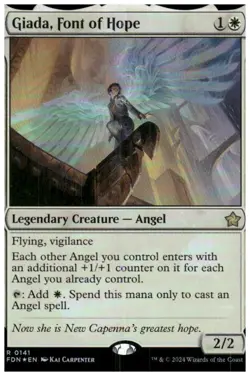 Foundations #141 Giada, Font of Hope Foil - Image 1