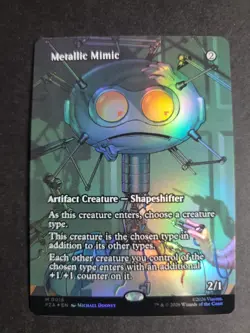 Metallic Mimic (Borderless Foil) Mythic MTG Ninja Turtles - Image 1