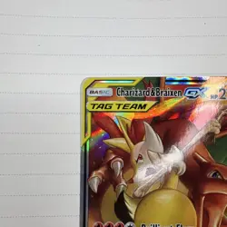 Pokemon Charizard & Braixen GX Ultra Rare Holo Sm-Cosmic Eclipse 22/236 - Image 5