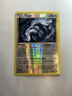 Pokemon TCG Lugia 78/124 XY Fates Collide Holo Rare 2016, NM/LP Condition - Image 1