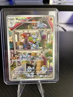 Machoke Illustration Rare 177/165 Pokemon Scarlet & Violet 151 ENGLISH NM/M - Image 1