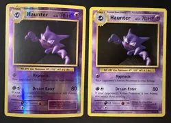 Haunter Evolutions 48/108 x2 1 Reverse Holo 1 Regular 48/108 LP/MP Pokemon TCG - Image 1