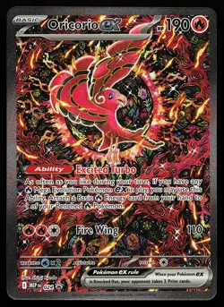 Oricorio ex 024 Holo Mega Evolution Promo Pokemon Card - Image 1
