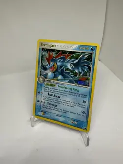 Pokemon TCG Feraligatr EX Holographic Rare Card 4/115 Unseen Forces - Image 2