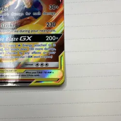 Pokemon Reshiram & Charizard GX Full Art Ultra Rare TAG TEAM Holo Unbroken Bond… - Image 3
