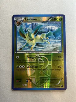 Pokemon TCG Leafeon 11/116 - Reverse Holo 2013 Plasma Freeze - Image 1