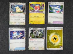 Lot of 6 Play Pokemon League Prize Pack Holos - Image 1