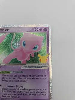 Mew ex 88/92 Pokemon Celebrations: Classic Collection MP - Image 3