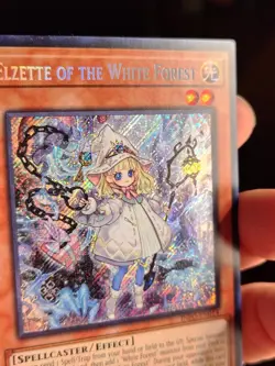 Yugioh! LP Elzette of the White Forest - INFO-EN014 - Secret Rare - 1st Edition - Image 3