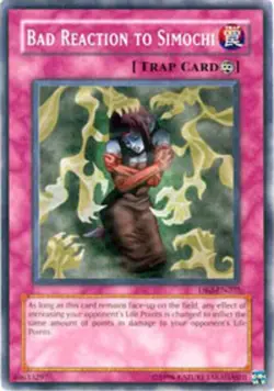 Bad Reaction to Simochi - DB2-EN202 - Common - Unlimited Edition x1 - Moderately - Image 1