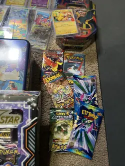 Used Pokemon Lot MC - As Seen Cards And Box(s) Some Dents And Tears - Image 3