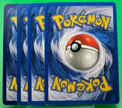 4x Haunter Base Set 29/102 Uncommon Pokemon Card Unlimited MP - Image 2