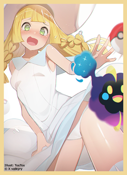 Pokemon Lillie Doujin Card Sleeve Protector - Image 1