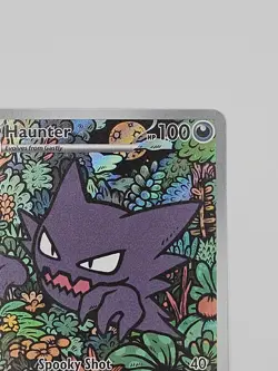 Haunter 027 Mega Evolution Illustration Rare Black Star Promo Pokemon Card - Image 3
