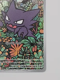 Haunter 027 Mega Evolution Illustration Rare Black Star Promo Pokemon Card - Image 4