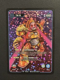 Dead World TCG TM-18 24/30 Rising Mini Set Holo Rare Card 2025 - Image 1
