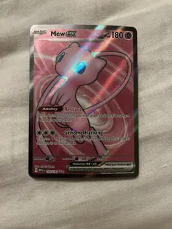 Pokemon Mew ex 193/165 Sv: Scarlet & Violet 151 Ultra Rare Full Art Holo 180 HP - Image 1