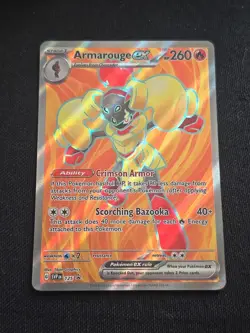 Armarouge ex 125 Sv: Scarlet & Violet Promo Card Holo Rare Pokemon TCG Near Mint - Image 1
