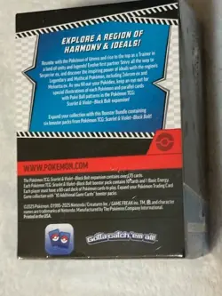 Pokemon TCG Scarlet & Violet Black Bolt Booster Bundle NEW Factory Sealed - Image 2