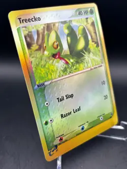 2003 Pokemon TCG Black Star Promo Card 003 Treecko Reverse Holo - Image 2
