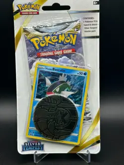 Pokemon TCG Silver Tempest Single Pack Blister (Basculin) New! Sealed! - Image 1