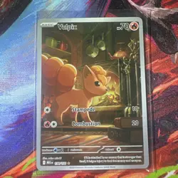 Vulpix 138/132 Illustration Rare Mega Evolution Pokemon TCG NM - Image 1