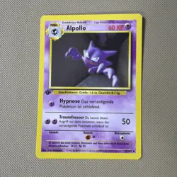 1st Edition Haunter Alpollo German Non-holo Pokemon TCG Base Set 29/102 NM! - Image 1